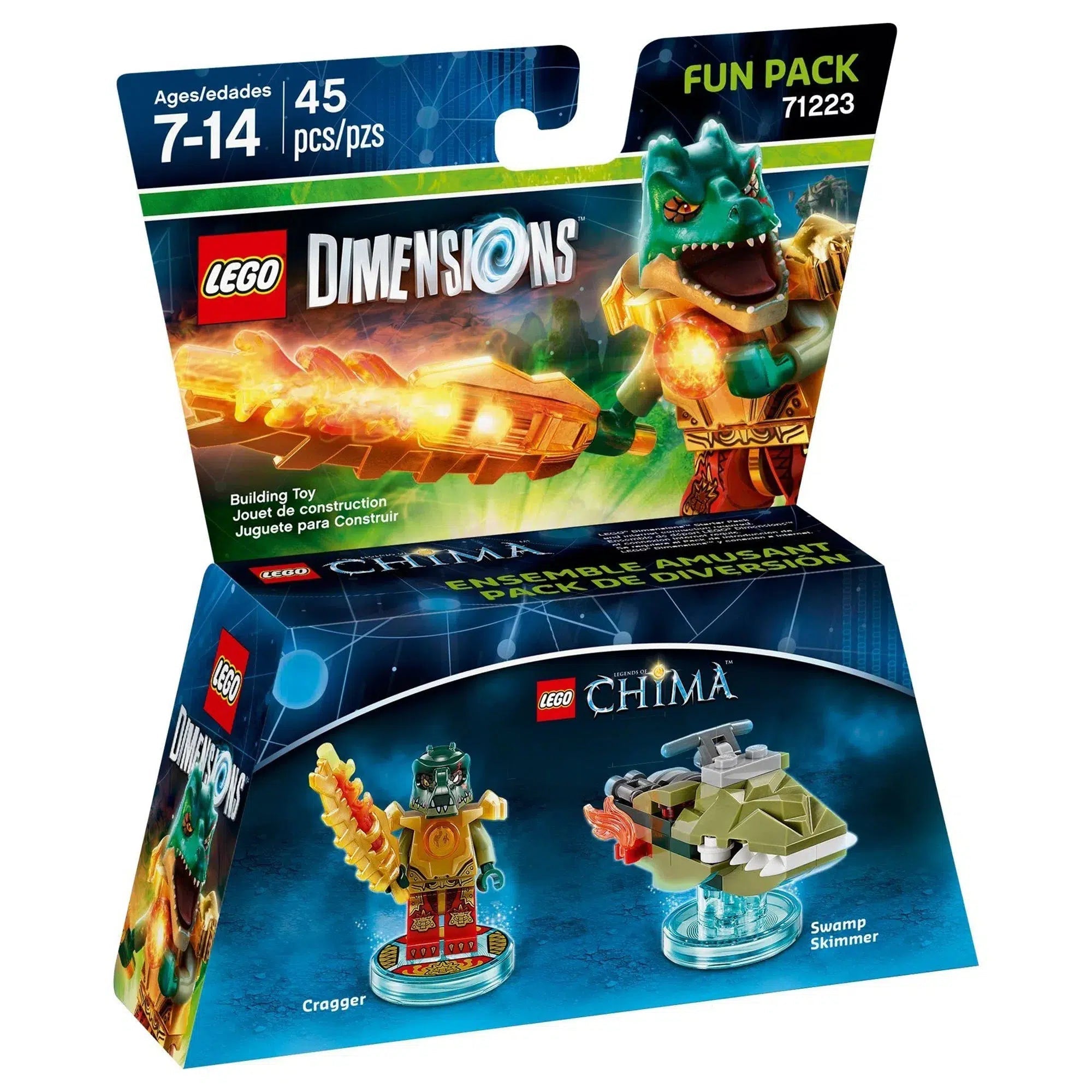 Intricate and intricate LEGO designsLEGO [Dimensions] - Cragger Fun Pack Building Set - Fun Pack Series (71223)