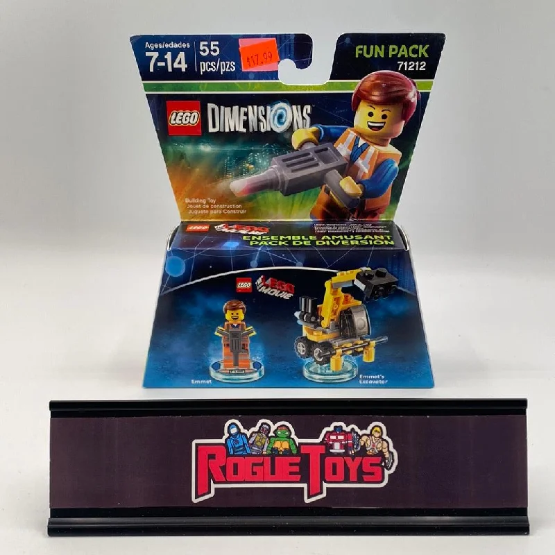Highly adaptable LEGO creationsLego Dimensions Fun Pack 71212 The Lego Movie Emmet & Emmet’s Excavator Highly adaptable LEGO creationsLego Dimensions Fun Pack 71212 The Lego Movie Emmet & Emmet’s Excavator