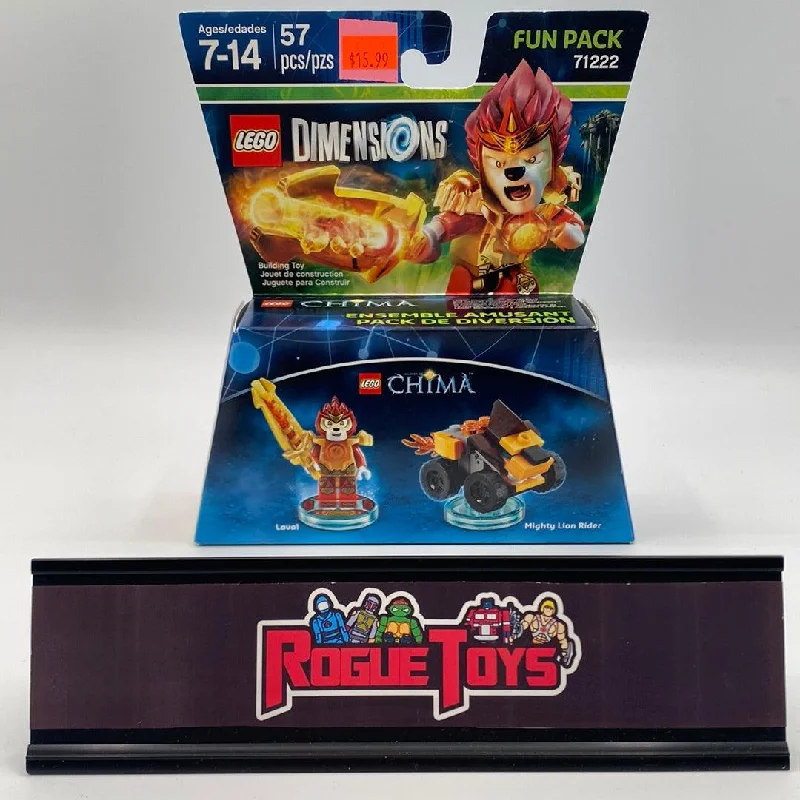 Universally loved LEGO toysLego Dimensions Fun Pack 71222 Legends of Chima Laval & Mighty Lion Rider Universally loved LEGO toysLego Dimensions Fun Pack 71222 Legends of Chima Laval & Mighty Lion Rider