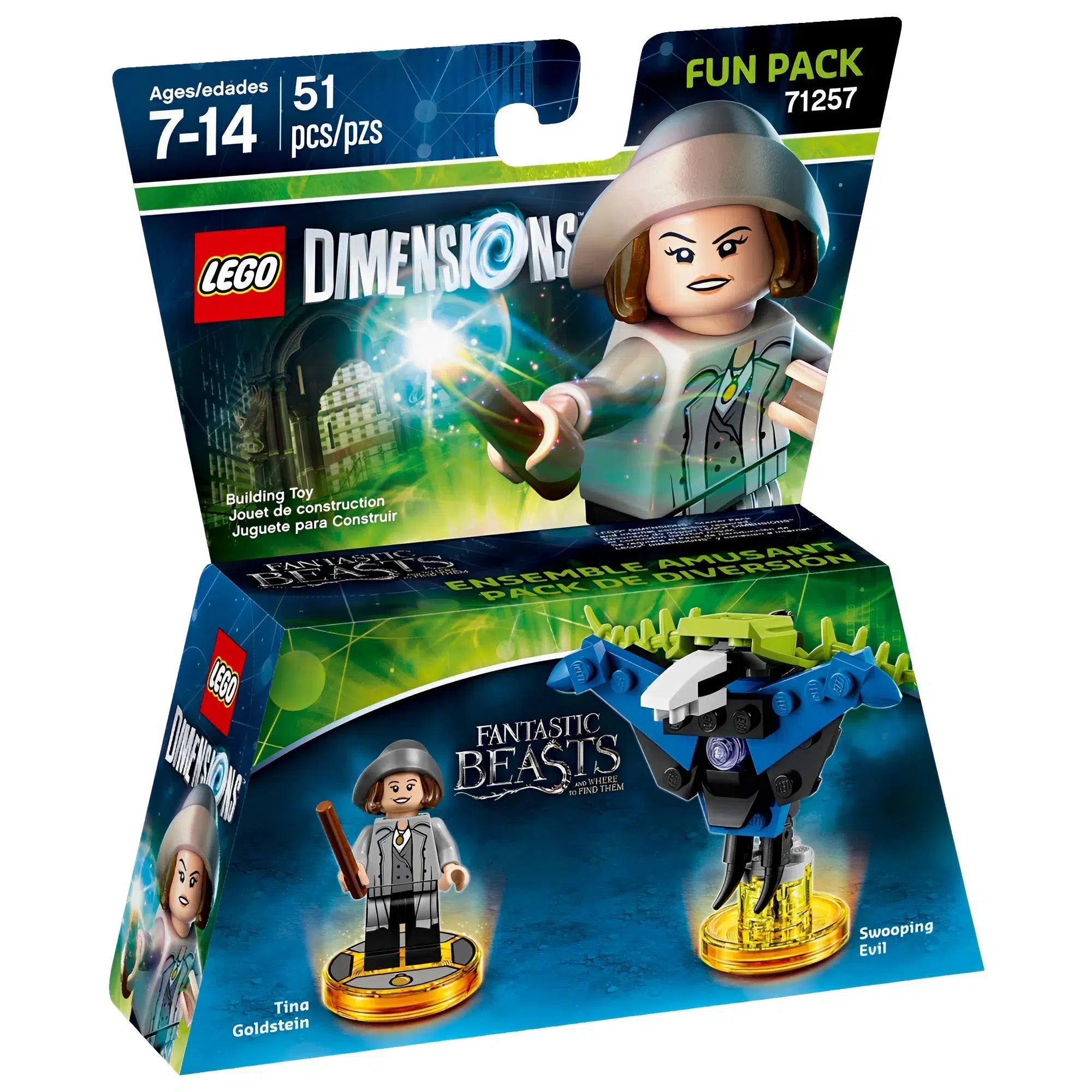Promoting social skills LEGO playLEGO [Dimensions] - Tina Goldstein Fun Pack Building Set - Fun Pack Series (71257)