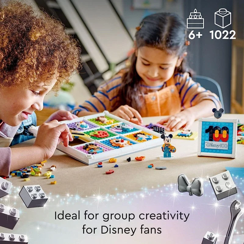 Captivating and enchanting LEGO worldsLEGO Disney Classic 100 Years of Disney Animation Icons 43221 Buildable Disney Toy Captivating and enchanting LEGO worldsLEGO Disney Classic 100 Years of Disney Animation Icons 43221 Buildable Disney Toy