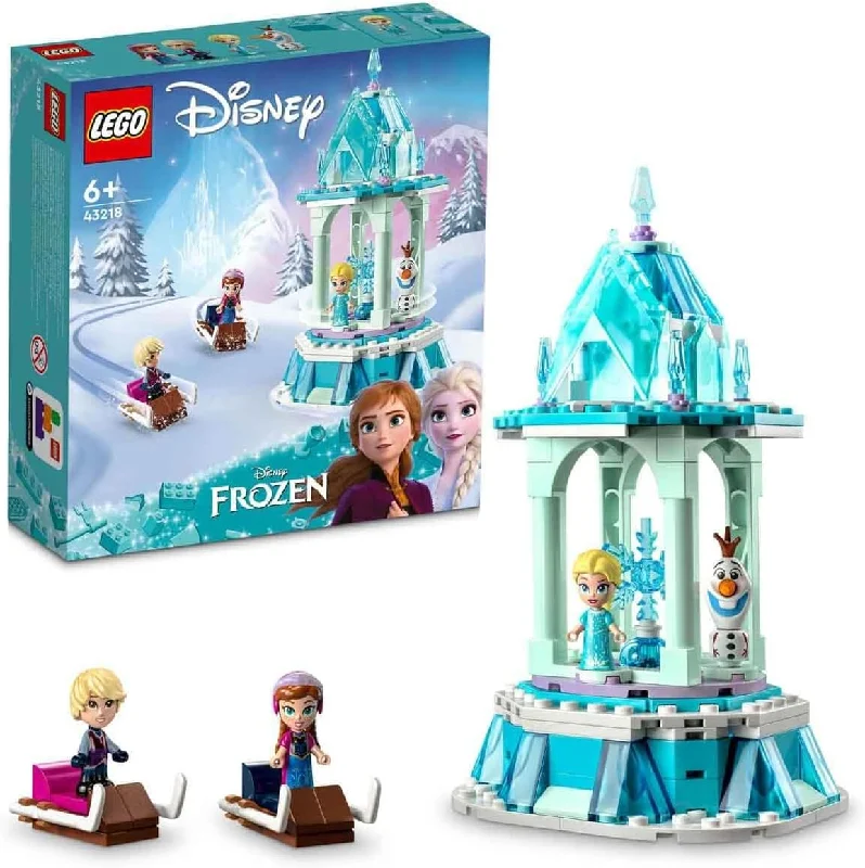 Endlessly replayable LEGO scenariosLEGO Disney - Princess Anna and Elsa Merry-Go-Land 43218
