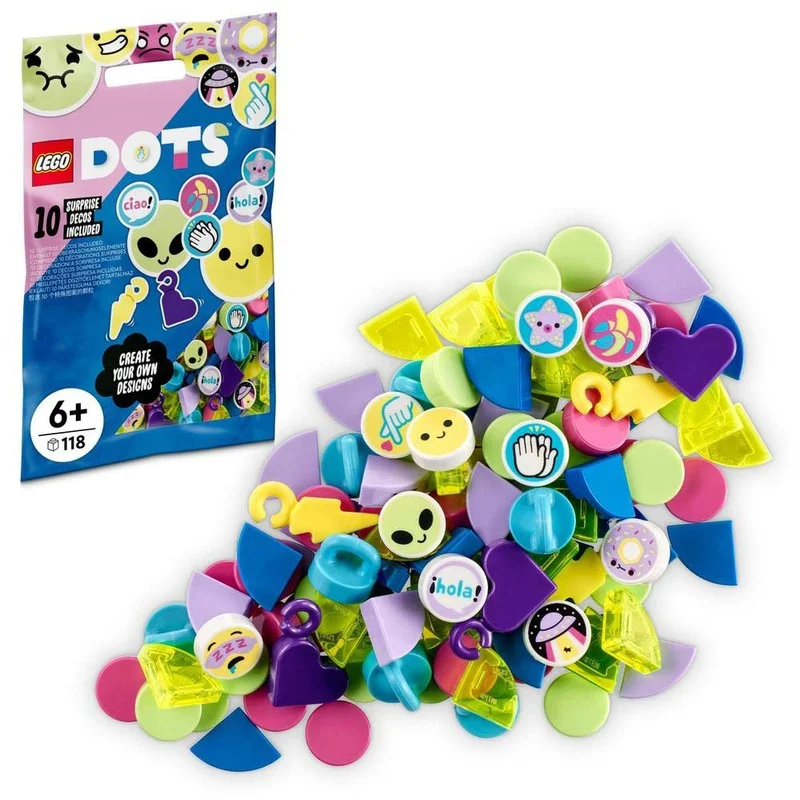 Customizable and personalized LEGO optionsLEGO DOTS Extra DOTS – Series 6 41946 Craft Decoration Kit (118 Pieces)
