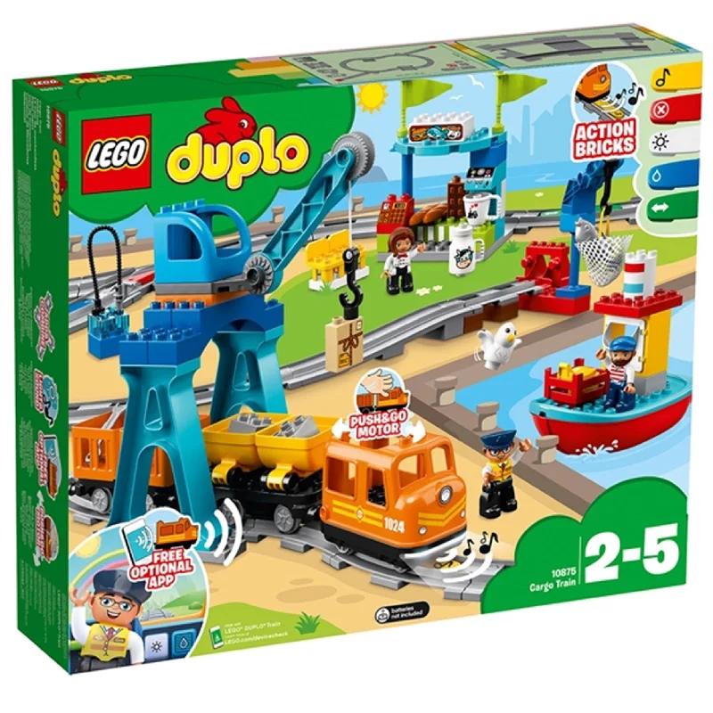 Iconic and recognizable LEGO charactersLEGO® DUPLO® Godstog