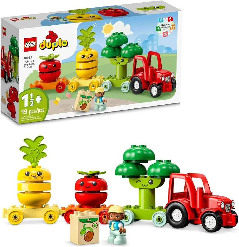 Endlessly customizable LEGO setsLEGO DUPLO - My First Fruit and Vegetable Tractor 10982