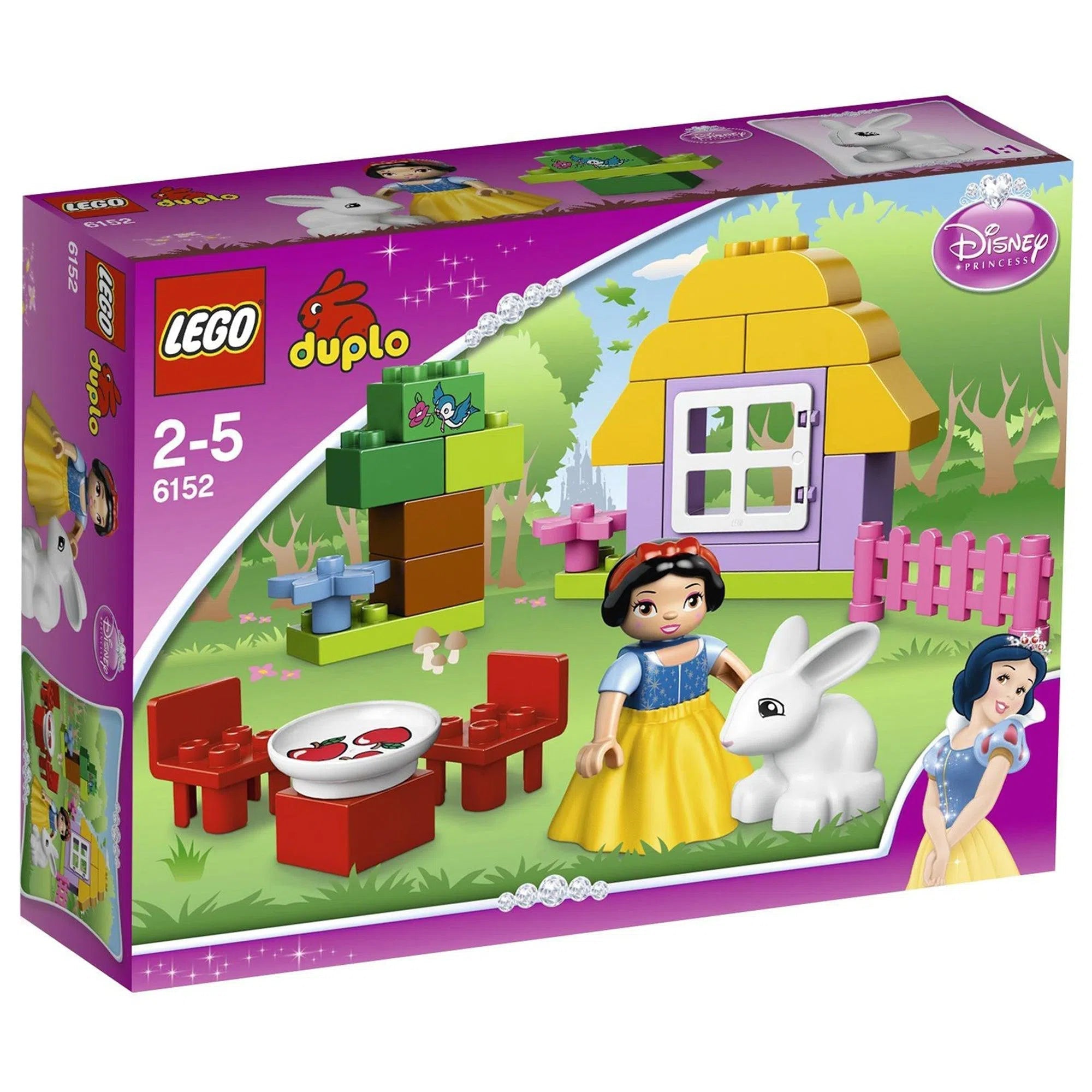 Stress-relieving LEGO buildingLEGO [Duplo] - Snow White's Cottage Building Set - Disney Princess Series (6152)
