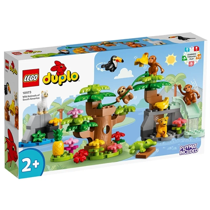 Encouraging resourcefulness LEGOLEGO® DUPLO® Sydamerikas Vilde Dyr