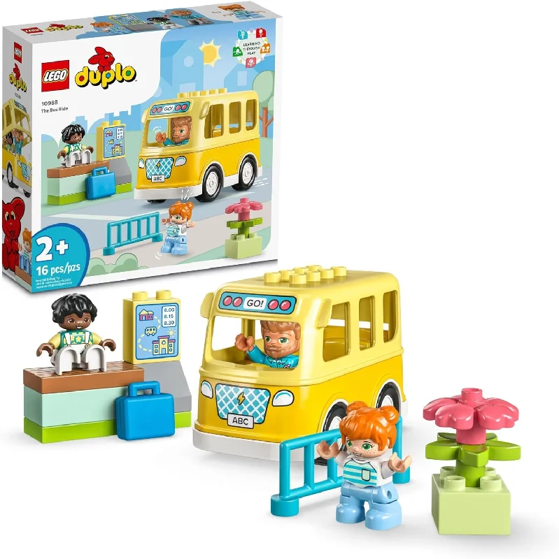 Facilitating collaborative play LEGOLEGO DUPLO - Town Bus Ride 10988