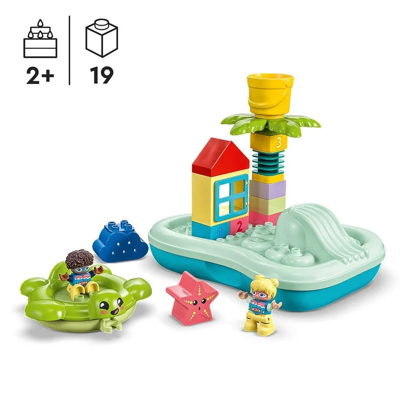 Encouraging hand-eye coordination LEGOLEGO DUPLO Town Water Park 10989 Building Toy Set (19 Pieces) Encouraging hand-eye coordination LEGOLEGO DUPLO Town Water Park 10989 Building Toy Set (19 Pieces)