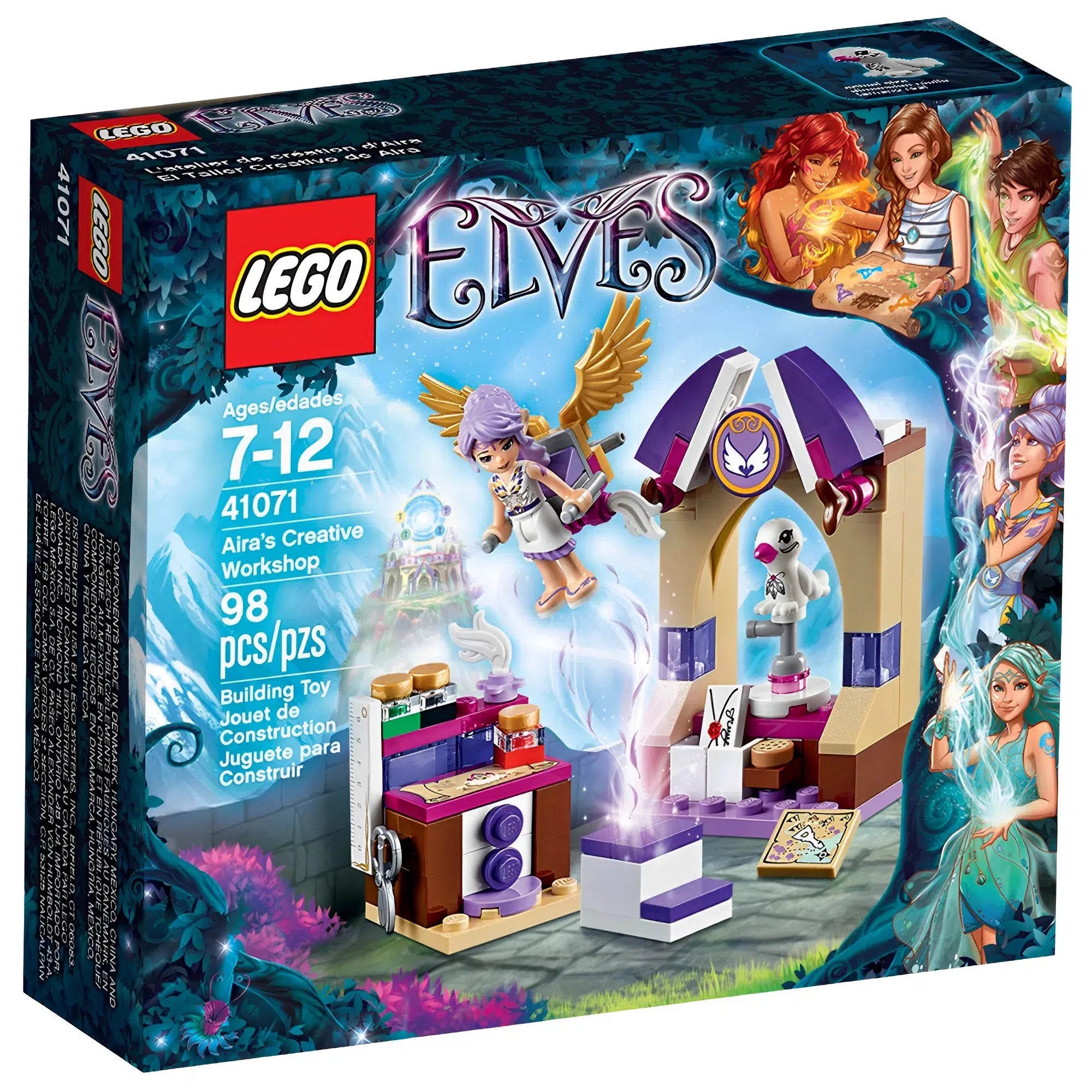 Reflecting diverse hobbies LEGO setsLEGO [Elves] - Aira's Creative Workshop Building Set (41071)