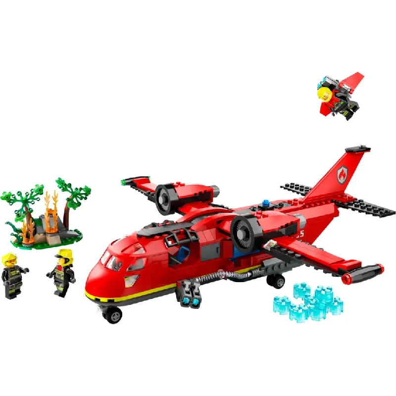 Seamlessly fitting LEGO connectionsFIRE RESCUE PLANE