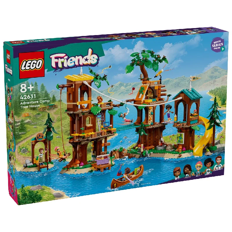 Promoting spatial awareness LEGOLEGO® Friends Adventure Camp – Treehouse