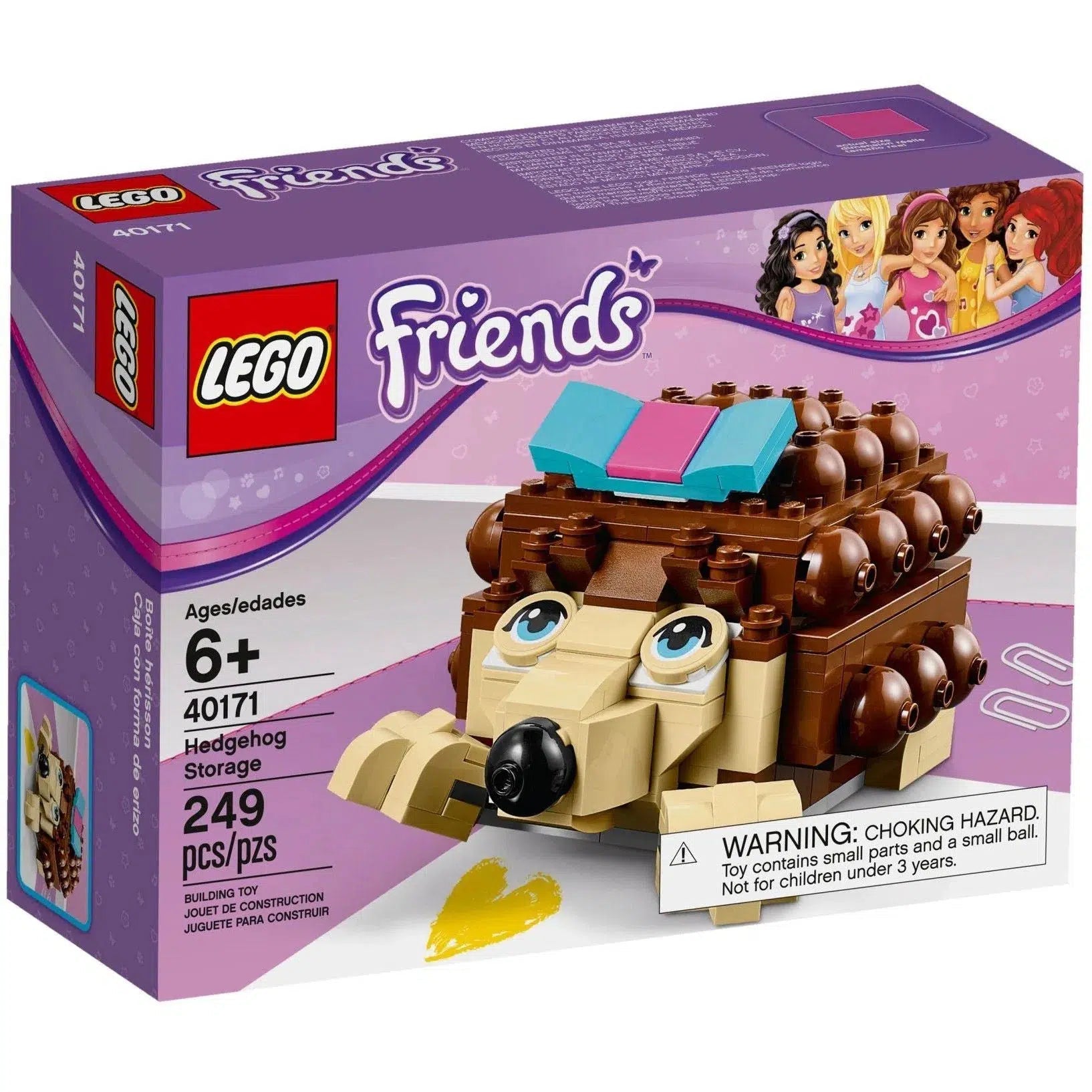 Imagination-sparking LEGO setsLEGO [Friends] - Hedgehog Storage Building Set -Miscellaneous Series (40171)