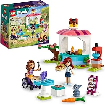 Promoting empathy and understanding LEGOLEGO Friends Pancake Shop 41753 Building Toy Set, Pretend Creative Fun for Boys and Girls Ages 6+, with 2 Mini-Dolls and Accessories, Inspire Imaginative Role Play
