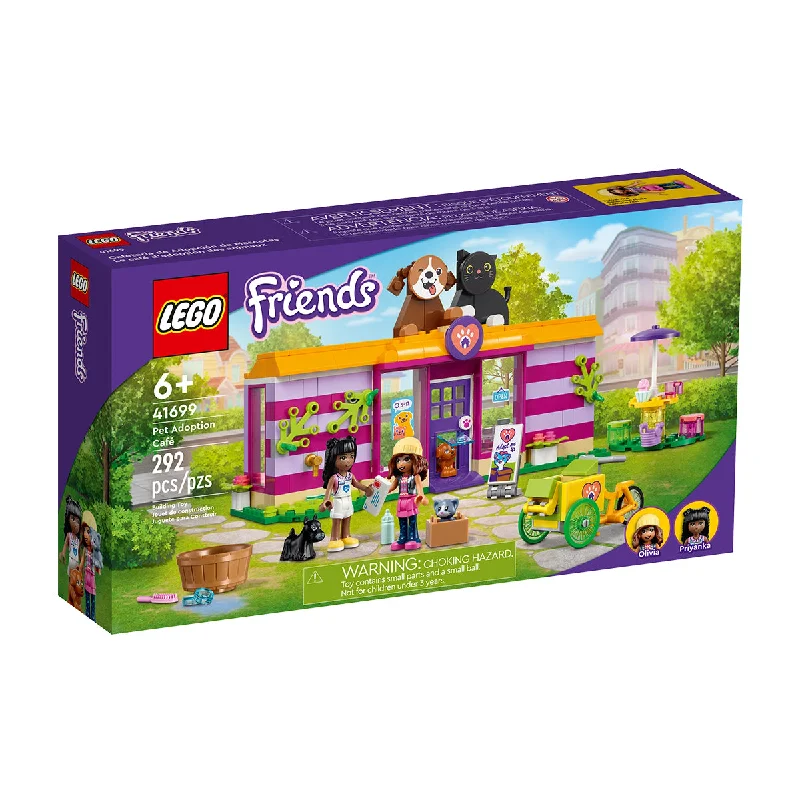 Perfect for both kids and adults LEGOLEGO Friends - Pet Adoption Café 41699