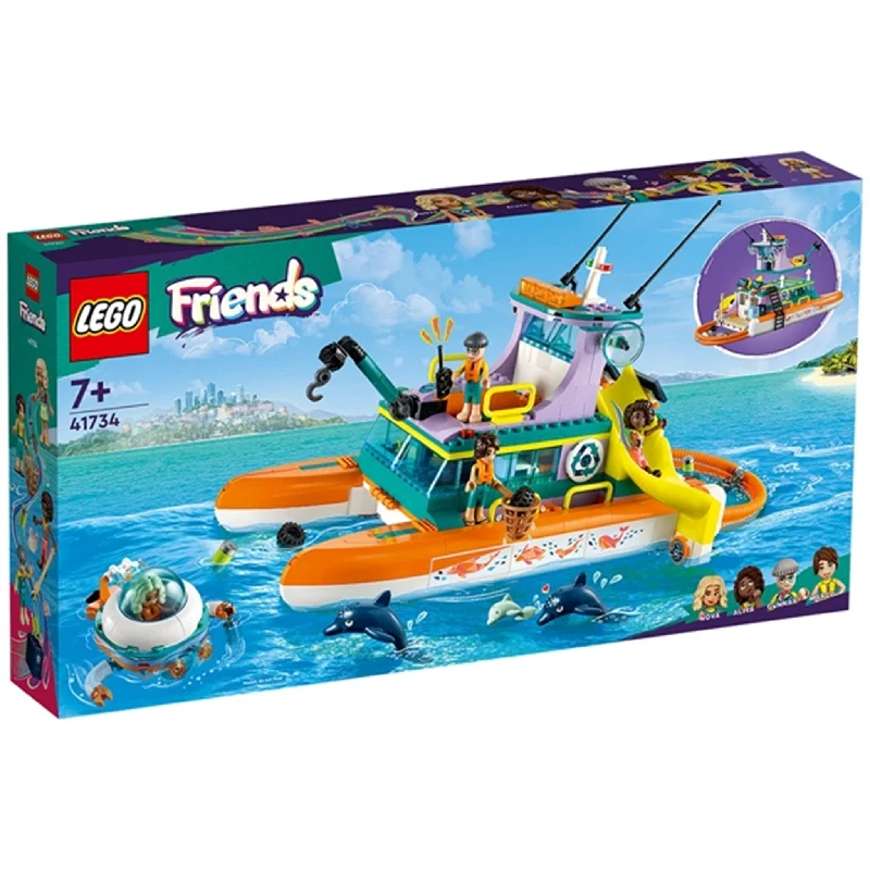 Inspiring problem-solving LEGO challengesLEGO® Friends Redningsbåd