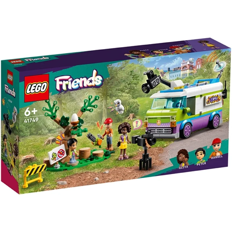 Inspiring problem-solving LEGO challengesLEGO® Friends Reportagevogn