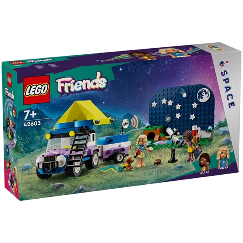 Encouraging teamwork LEGO gamesLego Friends Stargazing Camping Vehicle