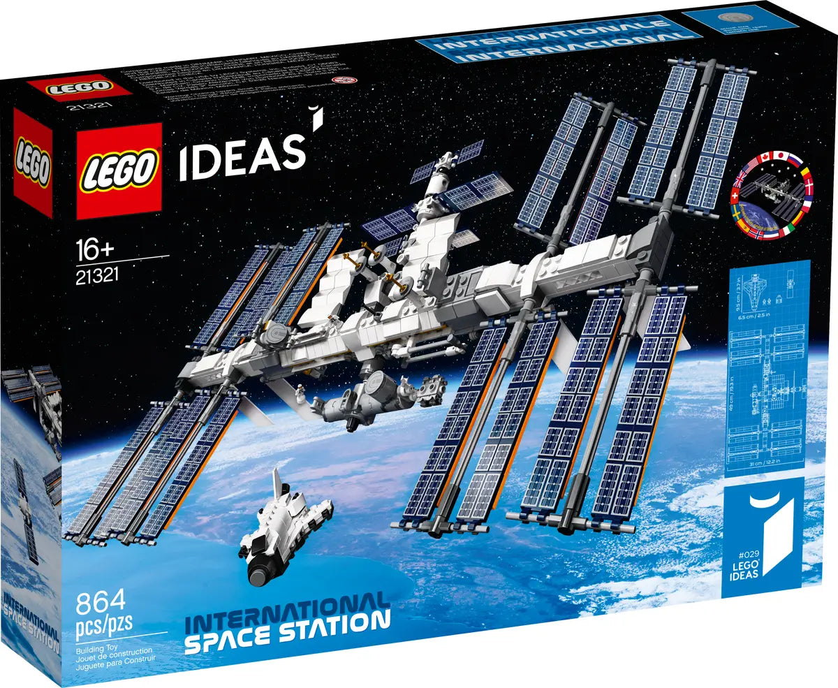 Promoting emotional regulation LEGOLEGO Ideas 21321 International Space Station Building Kit