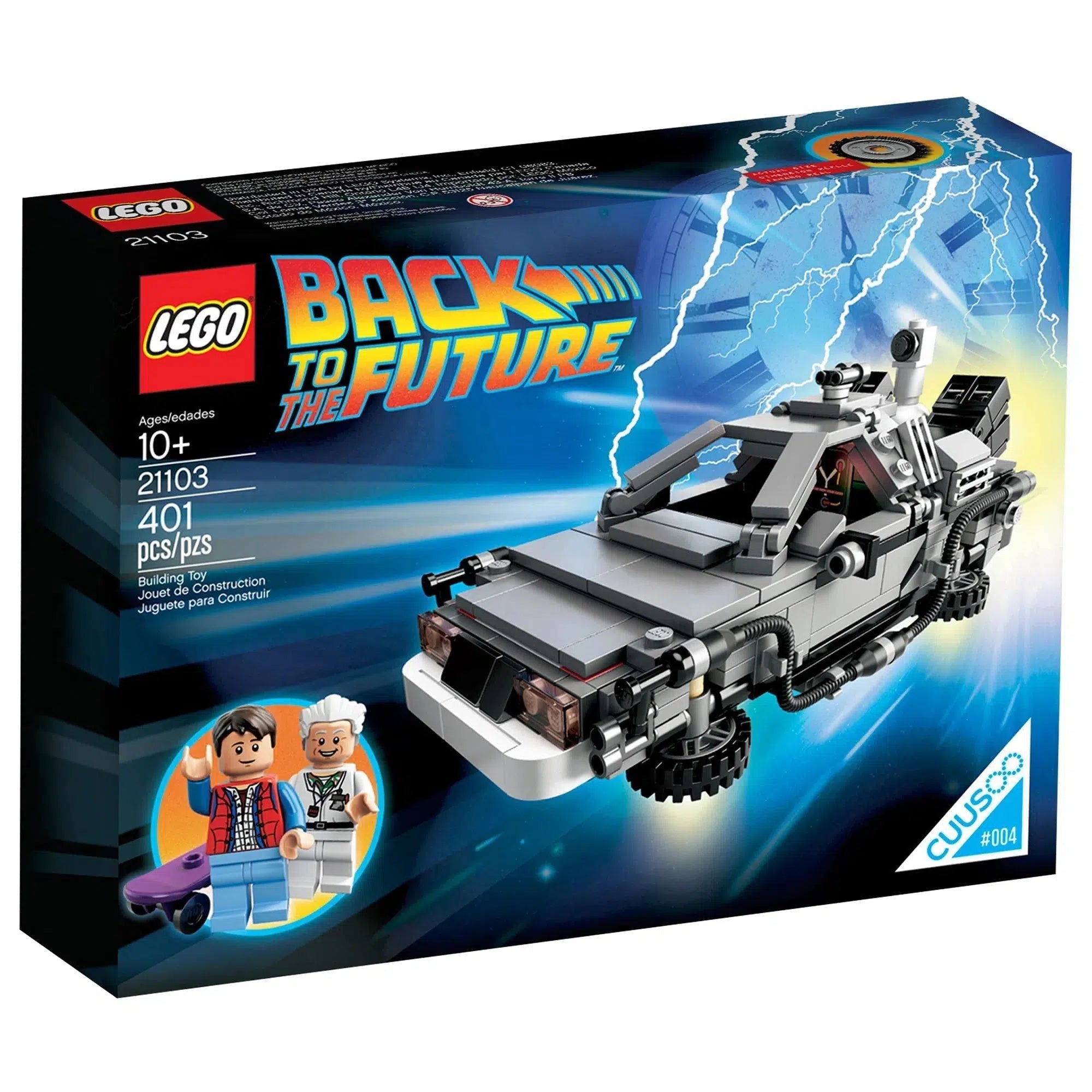 Engagement-boosting LEGO activitiesLEGO [Ideas] - The DeLorean Time Machine Building Set - Licensed Series (21103)