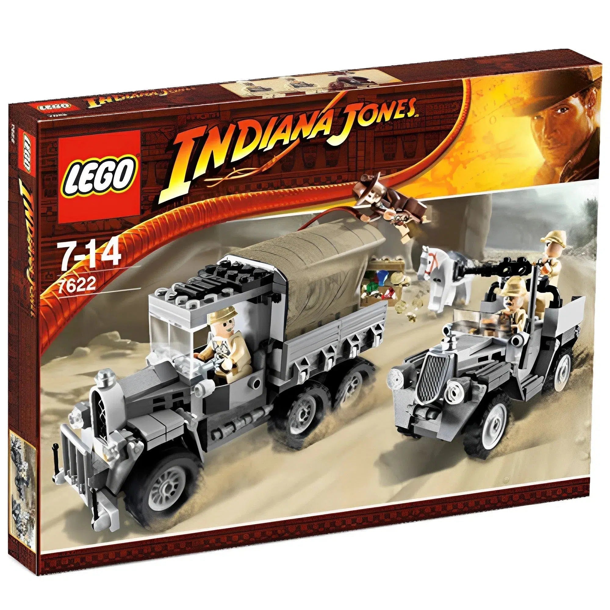Promoting language development LEGOLEGO [Indiana Jones] - Race for the Stolen Treasure Building Set - Raiders of the Lost Ark Series (7622)
