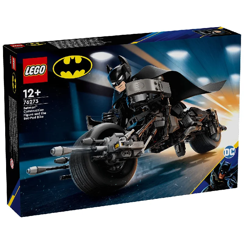 Captivating and enchanting LEGO worldsLEGO® Marvel Batman™ and Batpod Motorcycle construction figure