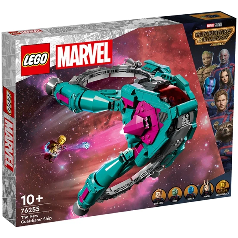 Stress-relieving LEGO buildingLEGO® Marvel Det Nye Guardians Rumskib