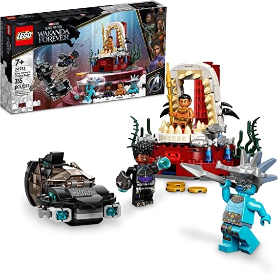 Time-honored LEGO traditionsLEGO Marvel - King Namor’s Throne Room 76213