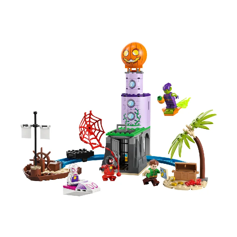 Environmentally friendly LEGO materialsLEGO Marvel - Team Spidey at Green Goblins Lighthouse 10790