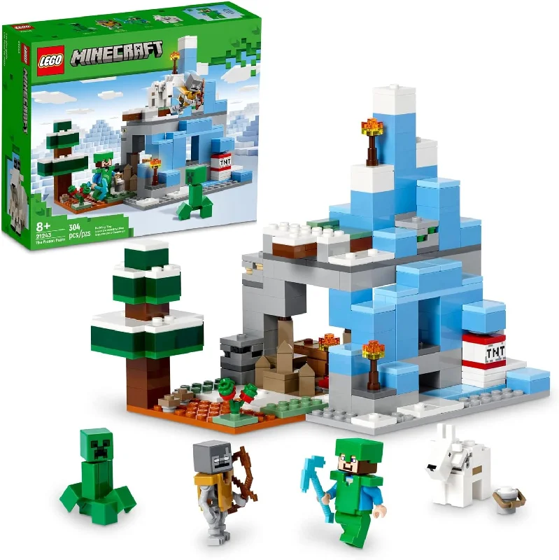 Encouraging resourcefulness LEGOLEGO Minecraft - The Frozen Peaks 21243