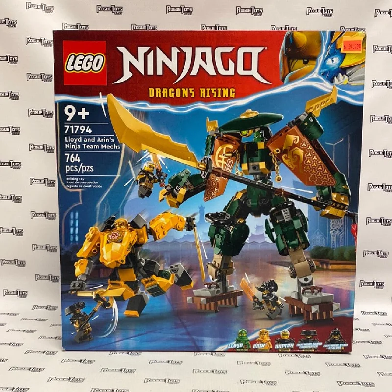 Adorable and charming LEGO charactersLego Ninjago Dragons Rising 71794 Lloyd and Aron’s Ninja Team Mechs Adorable and charming LEGO charactersLego Ninjago Dragons Rising 71794 Lloyd and Aron’s Ninja Team Mechs