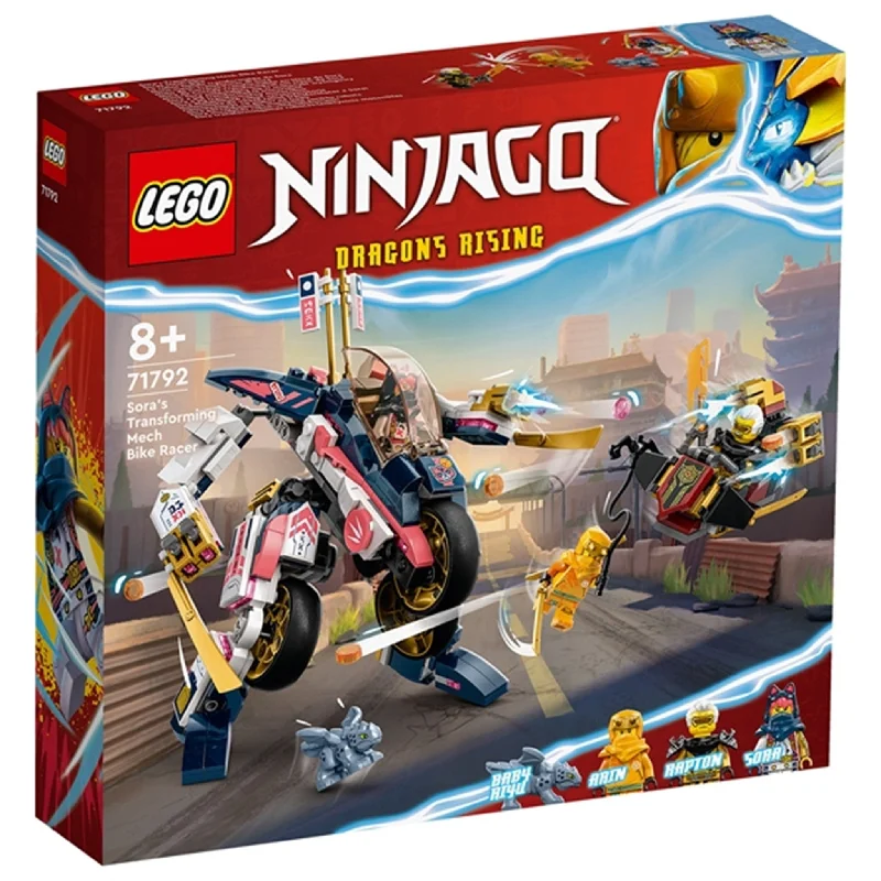 Offering endless joy LEGOLEGO® NINJAGO® Soras Forvandlings Mech Motorcykel