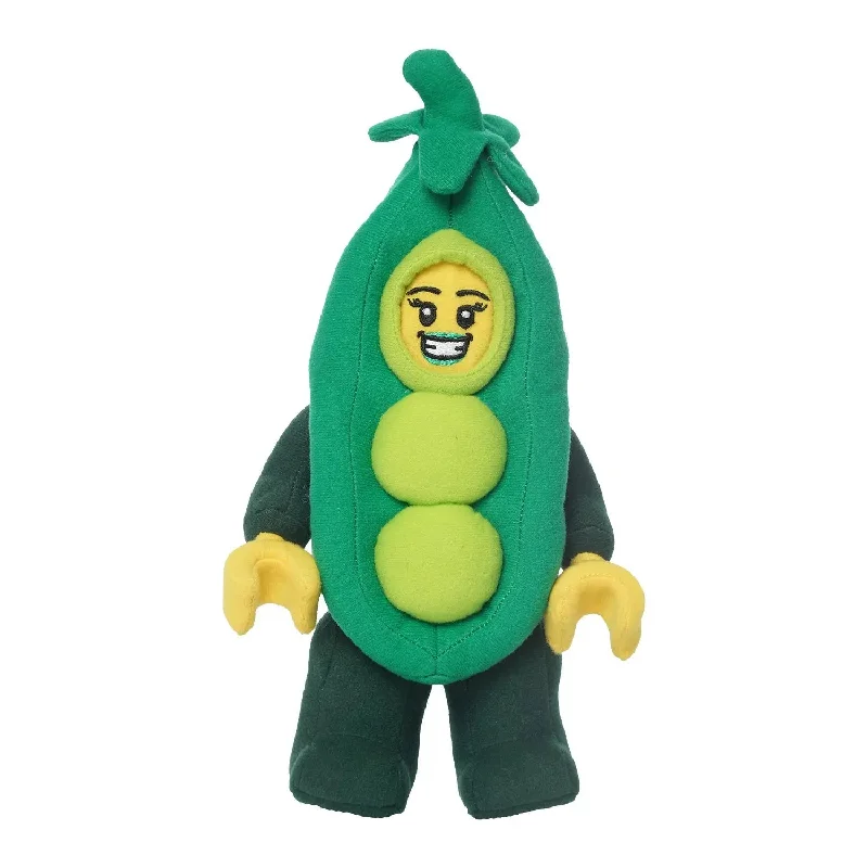 Finely detailed LEGO structuresLEGO® Peapod Girl Plush Minifigure Small