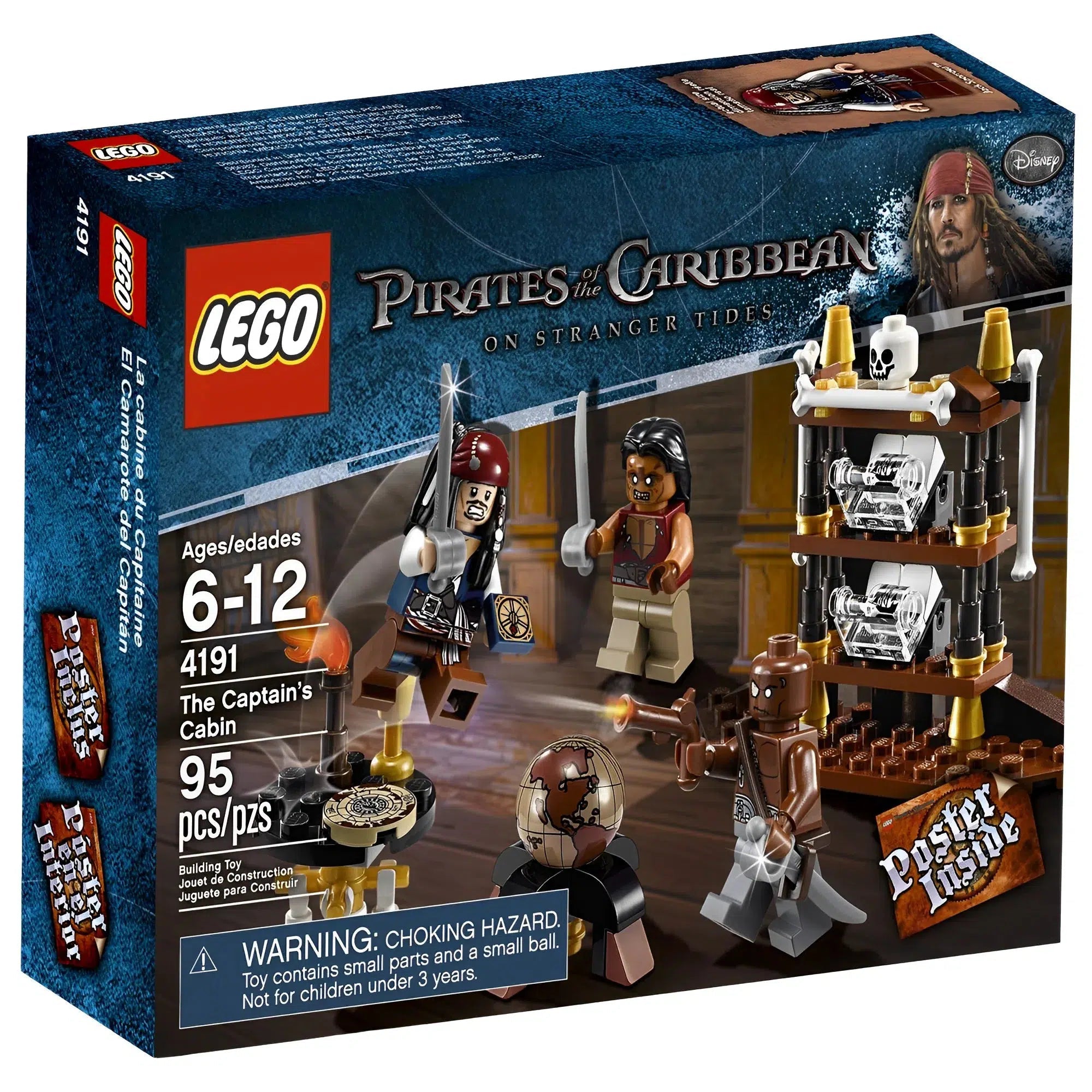 Family-friendly LEGO experiencesLEGO [Pirates of the Caribbean] - Captain's Cabin Building Set - On Stranger Tides Series (4191)