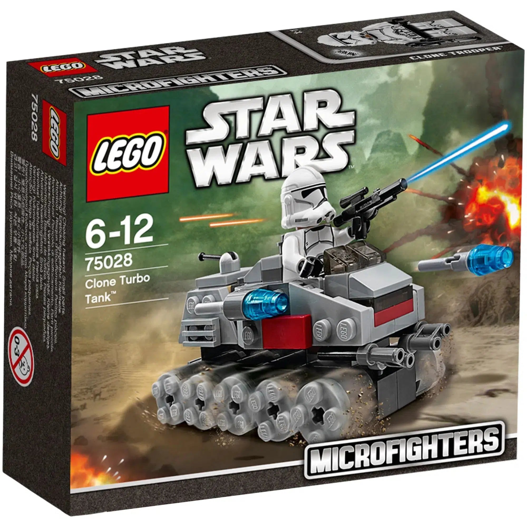Encouraging exploration and discovery LEGOLEGO [Star Wars] - Clone Turbo Tank Building Set - Microfighters Series (75028)