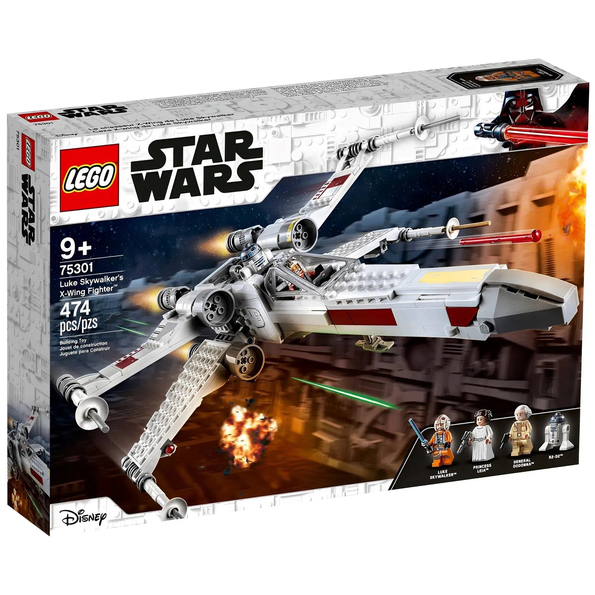 Customizable and personalized LEGO optionsLEGO [Star Wars] - Luke Skywalker's X-wing Fighter Building Set - Episode IV Series (75301)