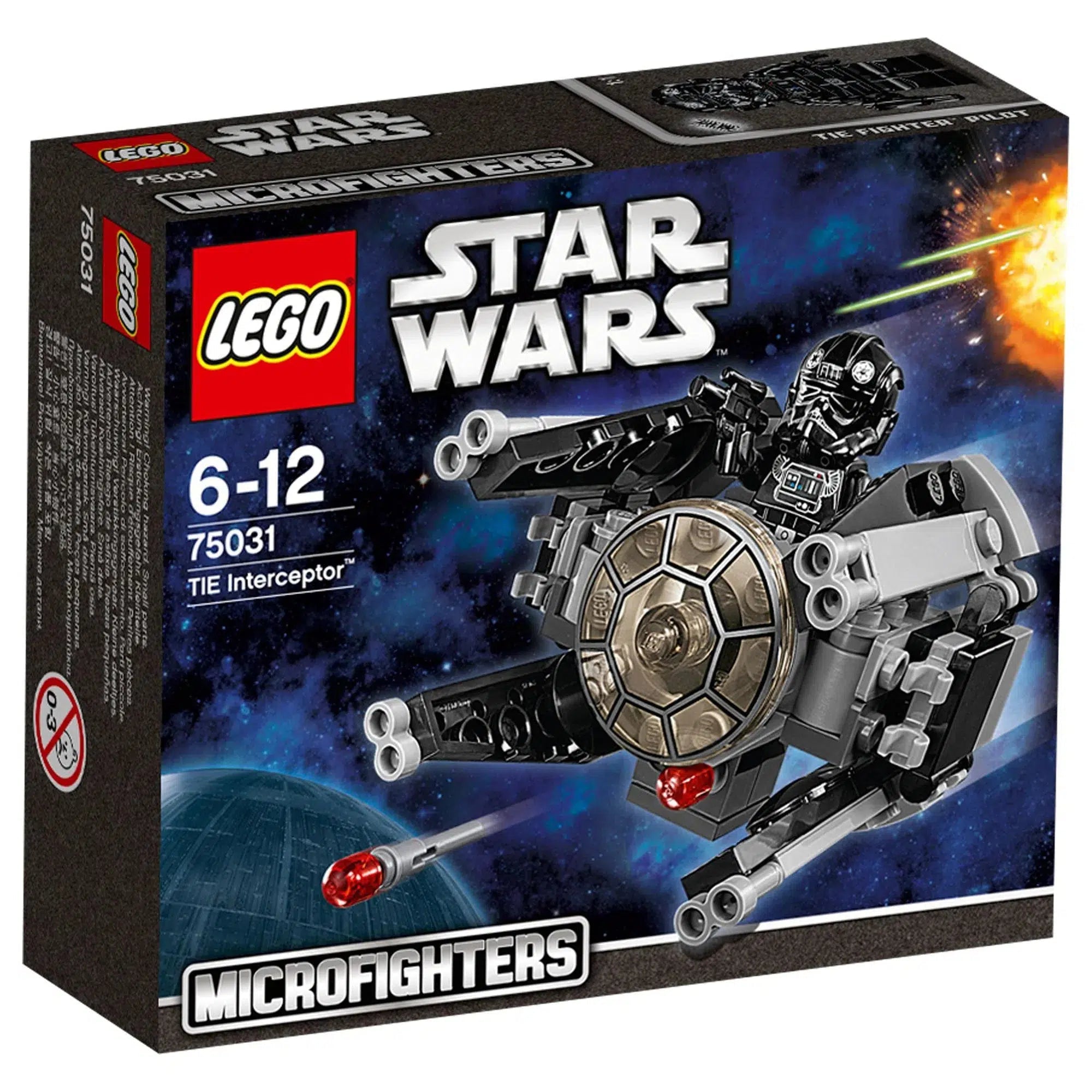 Perfect for both kids and adults LEGOLEGO [Star Wars] - TIE Interceptor Microfighter Building Set - Microfighters Series (75031)