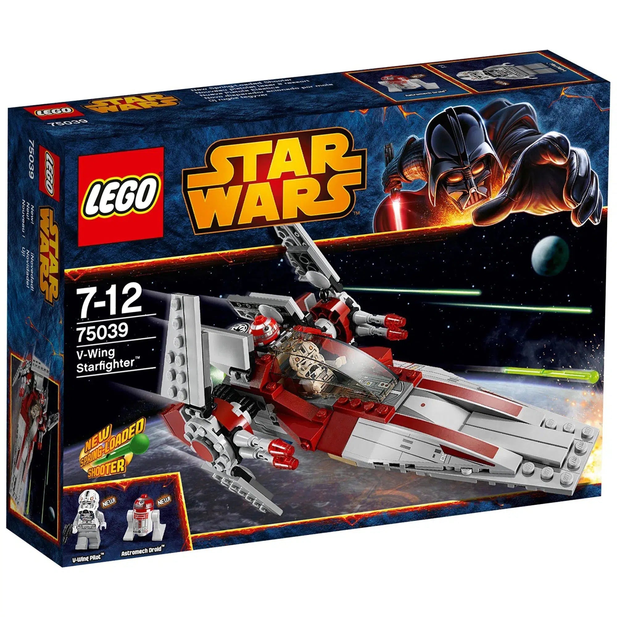 Promoting language development LEGOLEGO [Star Wars] - V-wing Starfighter Building Set - Episode III Series (75039)