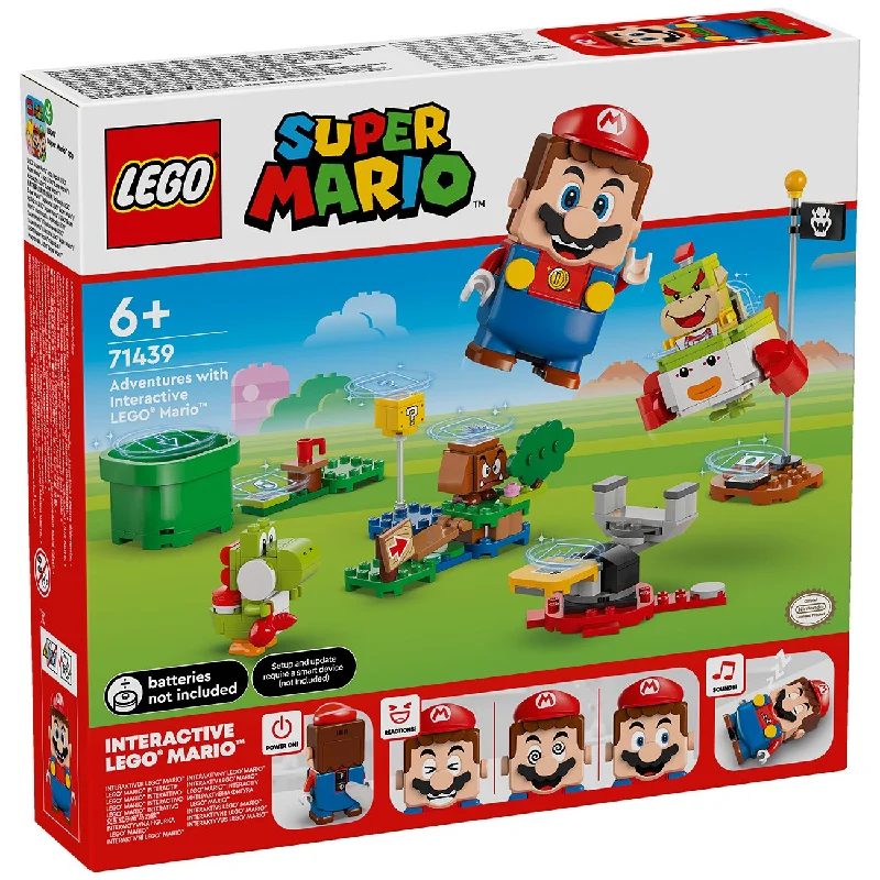 Inspiring problem-solving LEGO challengesLEGO® Super Mario Adventures with interactive LEGO® Mario™