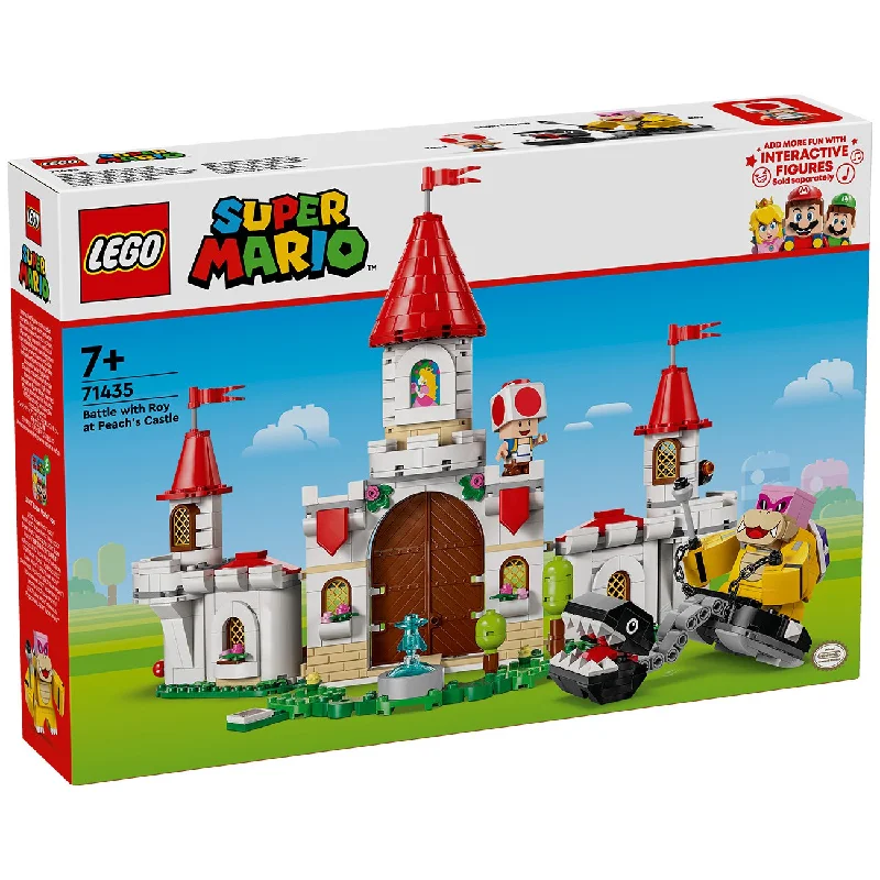 Promoting fine motor skills LEGO setsLEGO® Super Mario Battle against Roy at Peach's Castle Promoting fine motor skills LEGO setsLEGO® Super Mario Battle against Roy at Peach's Castle