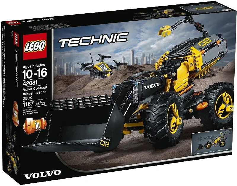 Promoting environmental awareness LEGOLEGO TECHNIC 42081 Volvo Concept Wheel Loader Zeux