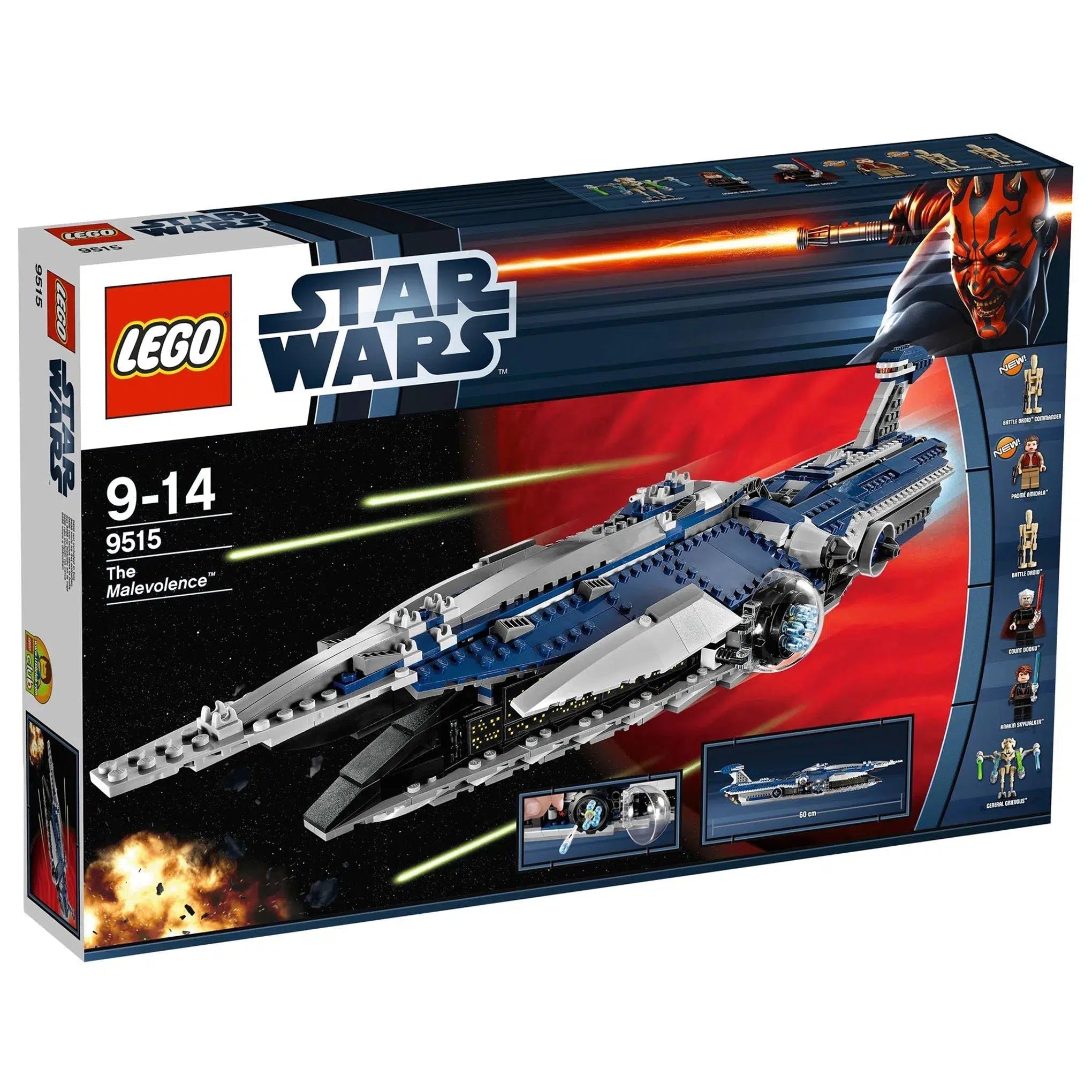 Reflecting diverse hobbies LEGO setsLEGO[Star Wars] - The Malevolence Building Set - The Clone Wars Series (9515)
