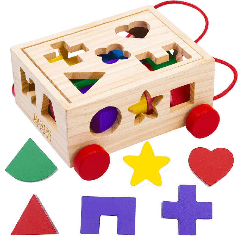 environmentally conscious wooden toys                 Shape Sorter - Shape Sorting Toy