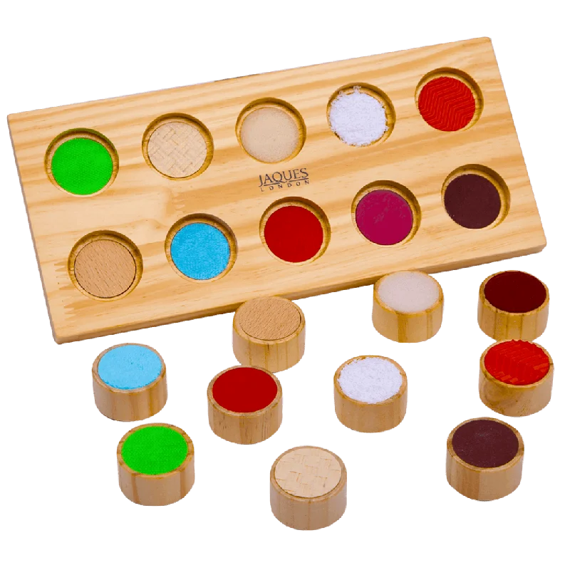 sustainably sourced wooden toys                   Sensory Board for Toddlers - Colourful Textured Toy