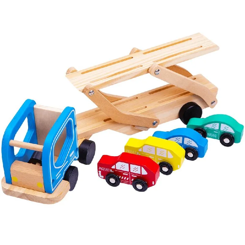 intricately carved wooden toys                   Wooden Car Transporter - Wooden Car Toy