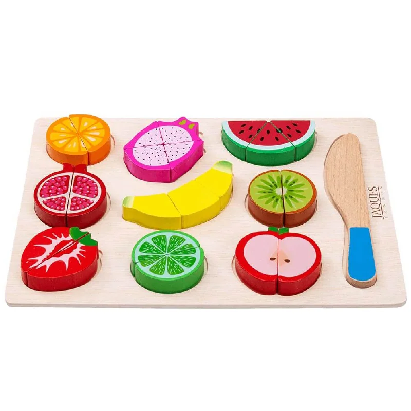 enchanting wooden toys that spark imagination                   Wooden Fruit Board - Play Food for Kids