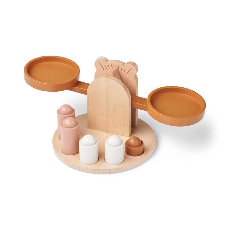 handcrafted wooden toys                  Scale Set - Ronni - Tuscany Rose Mix