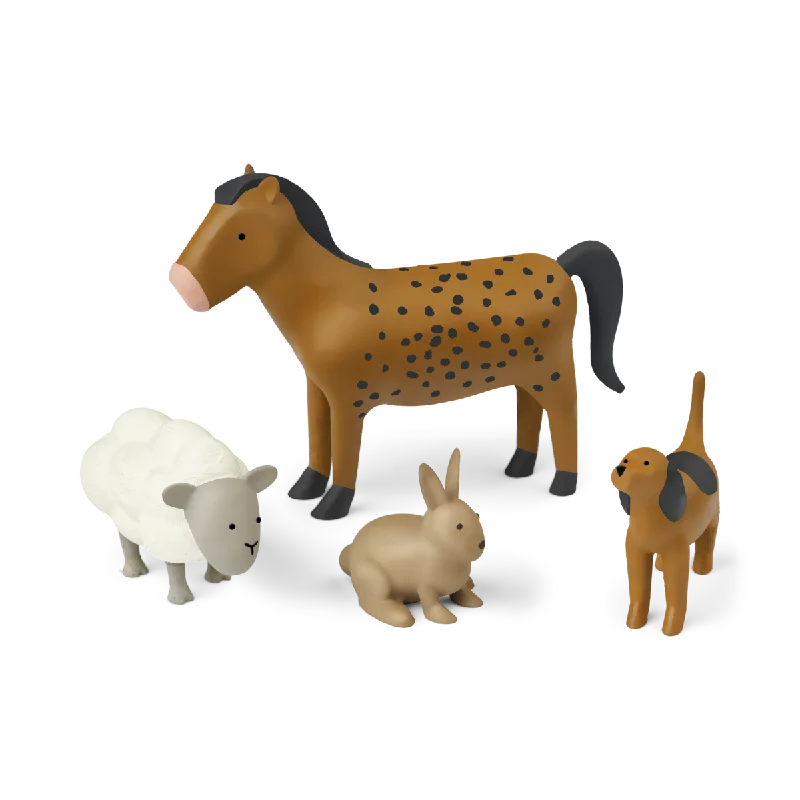 historically inspired wooden toys that teach history Wooden Toy - Harrison - Farm Animal - Golden Caramel Mix - Pack of 4 historically inspired wooden toys that teach history Wooden Toy - Harrison - Farm Animal - Golden Caramel Mix - Pack of 4
