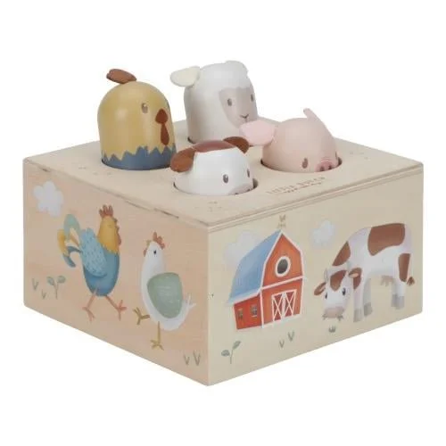 eco-friendly wooden toys                   Little Dutch: Pop-up Toy Little Farm