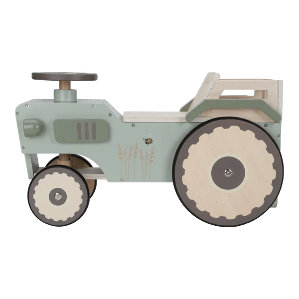 thoughtfully crafted and safe wooden toys                   Little Dutch: Walking Tractor Little Farm